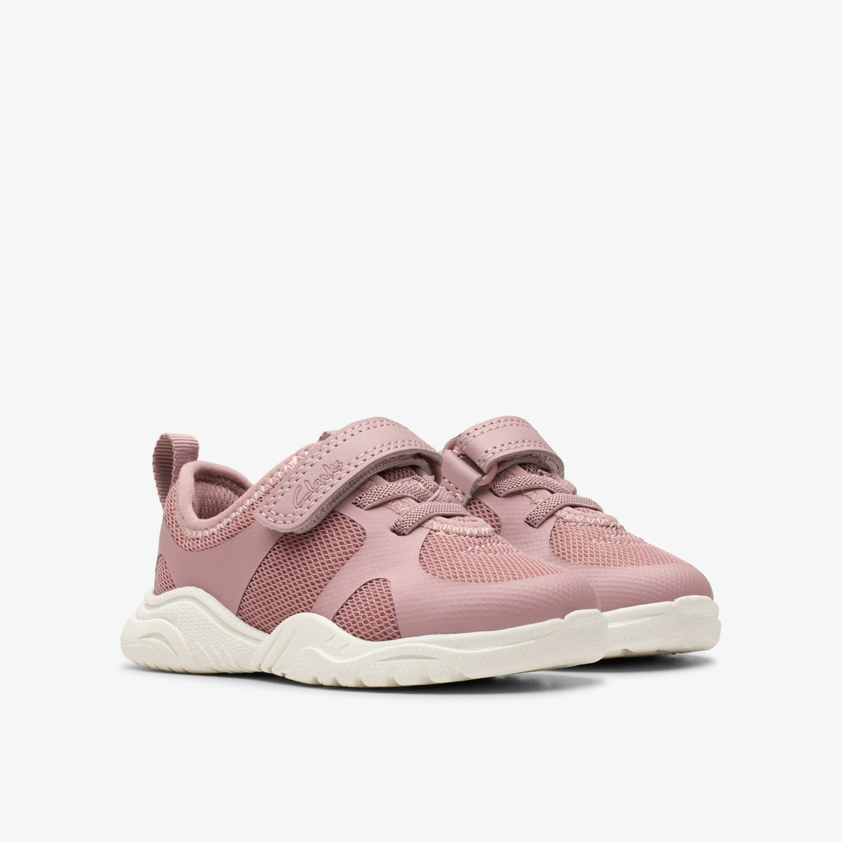 Clarks Feather Ath Toddler Dusty Pink