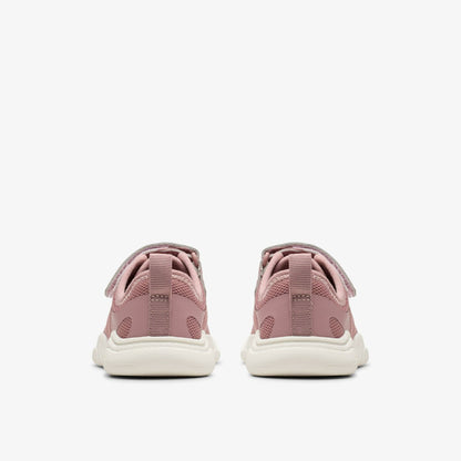 Clarks Feather Ath Toddler Dusty Pink