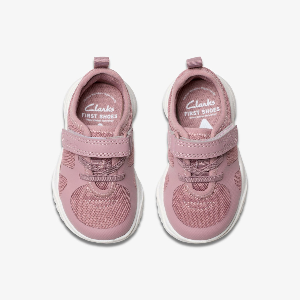 Clarks Feather Ath Toddler Dusty Pink