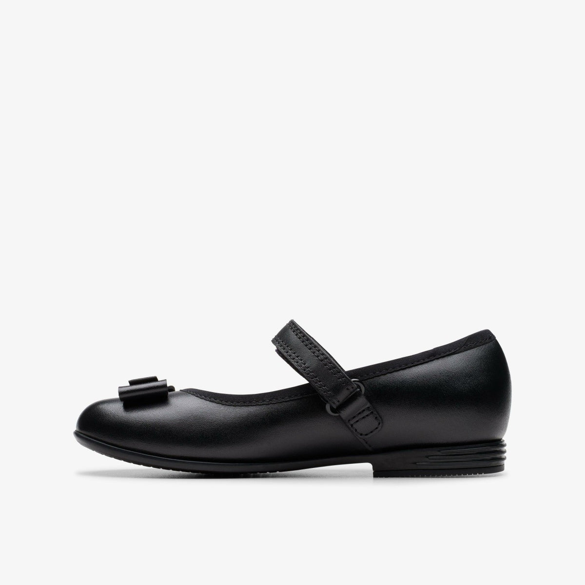 Clarks Finja Tap Kid Black Leather
