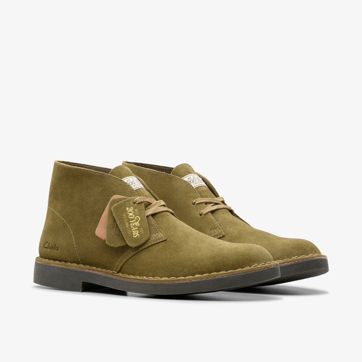 Clarks Desert Boot Evo Olive Suede