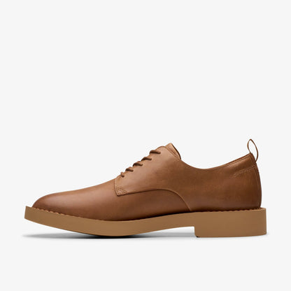 Clarks Martock Lace Tan Leather