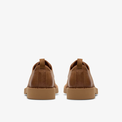 Clarks Martock Lace Tan Leather
