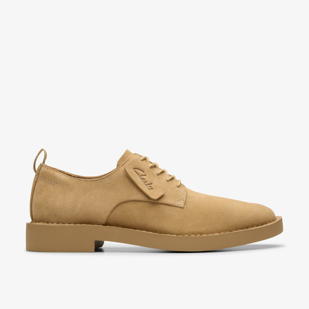 Clarks Martock Lace Dark Sand Suede