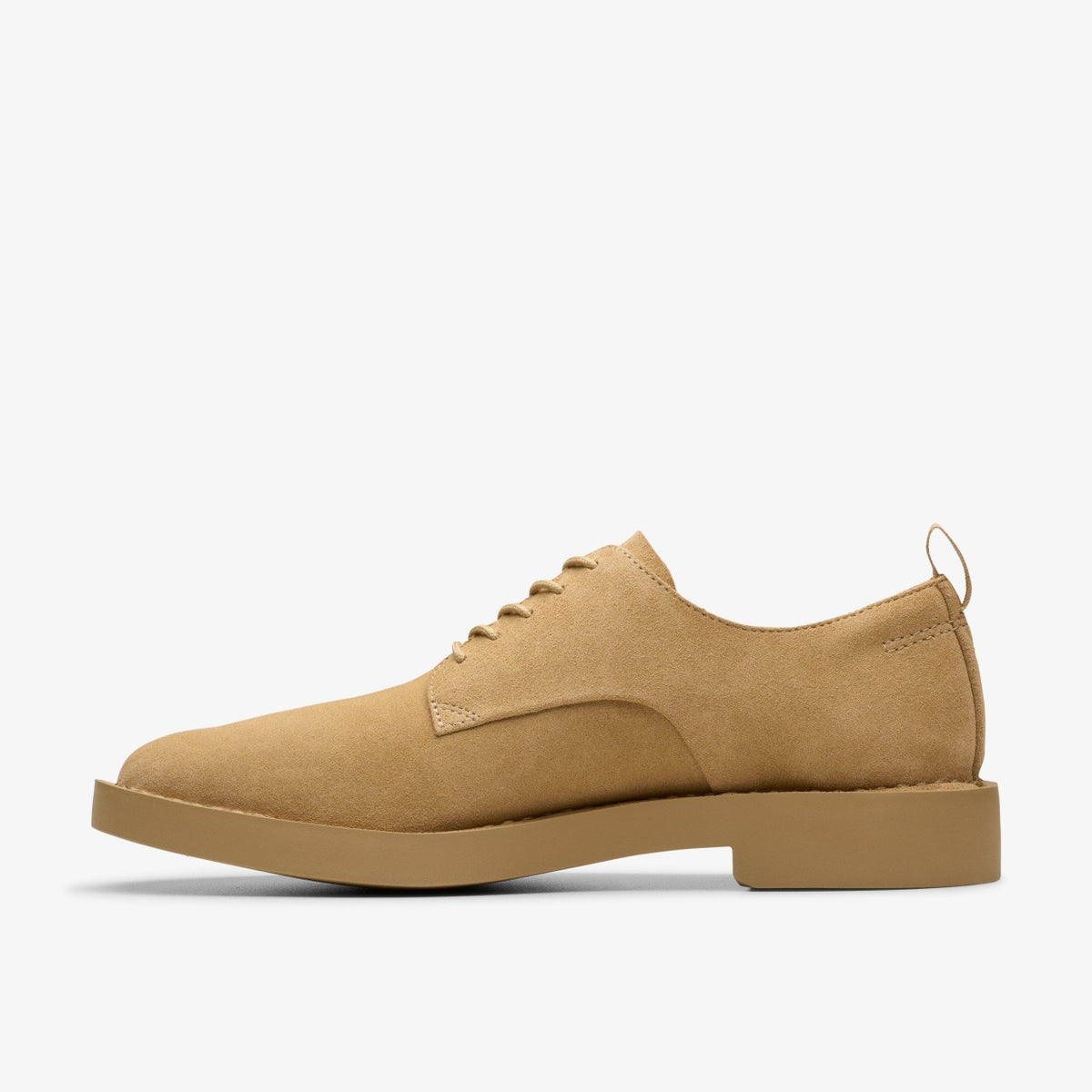 Clarks Martock Lace Dark Sand Suede