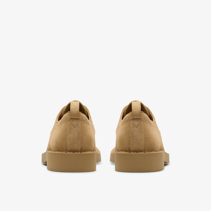 Clarks Martock Lace Dark Sand Suede