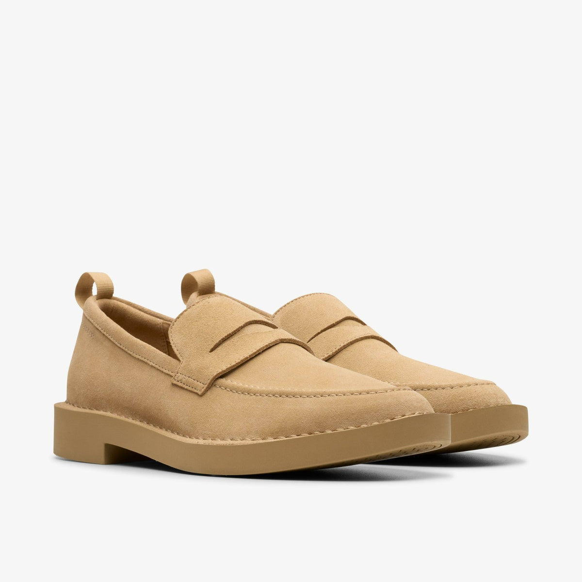 Clarks Martock Lo Dark Sand Suede