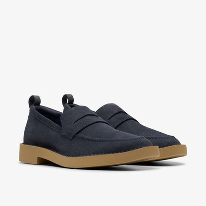 Clarks Martock Lo Navy Suede