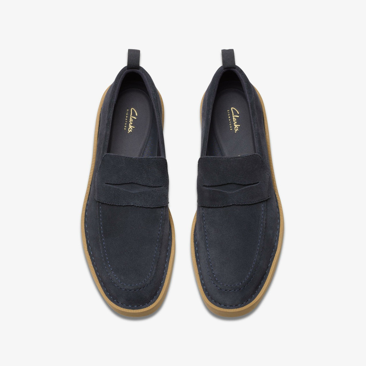 Clarks Martock Lo Navy Suede