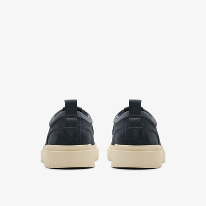 Clarks Polden Moc Navy Suede