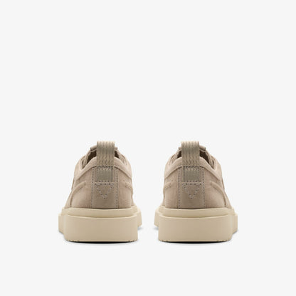 Clarks Polden Moc Grey Canvas