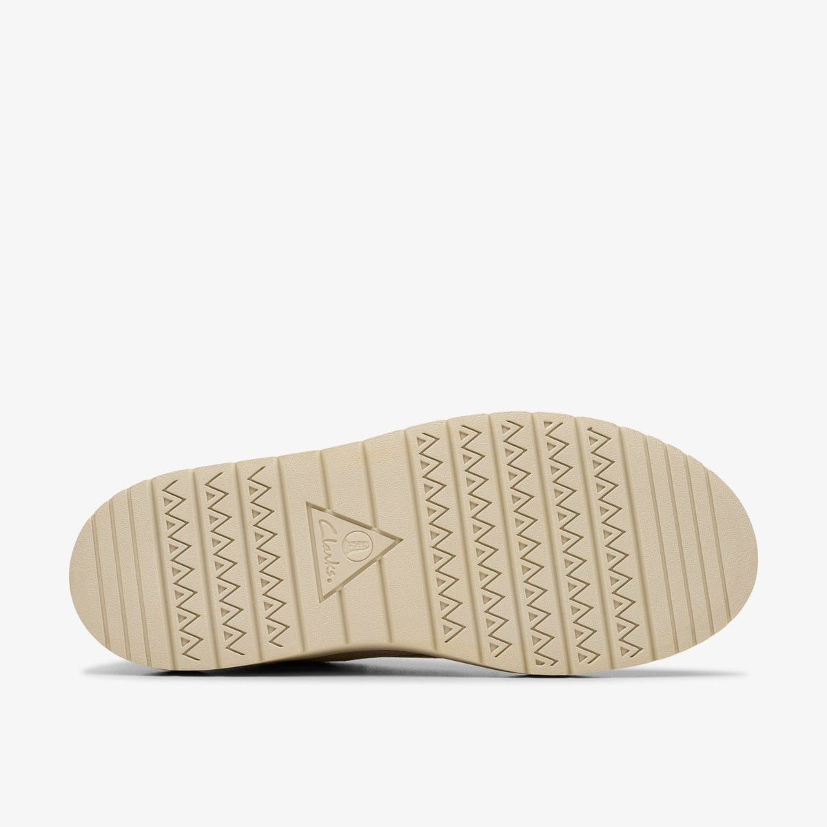 Clarks Polden Moc Off White Canvas