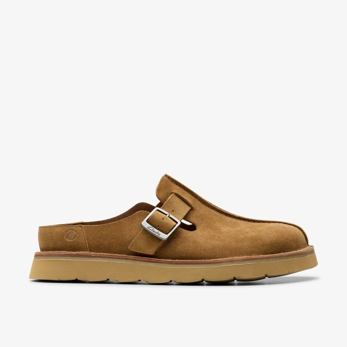 Clarks Solsbury Mule Cola Suede