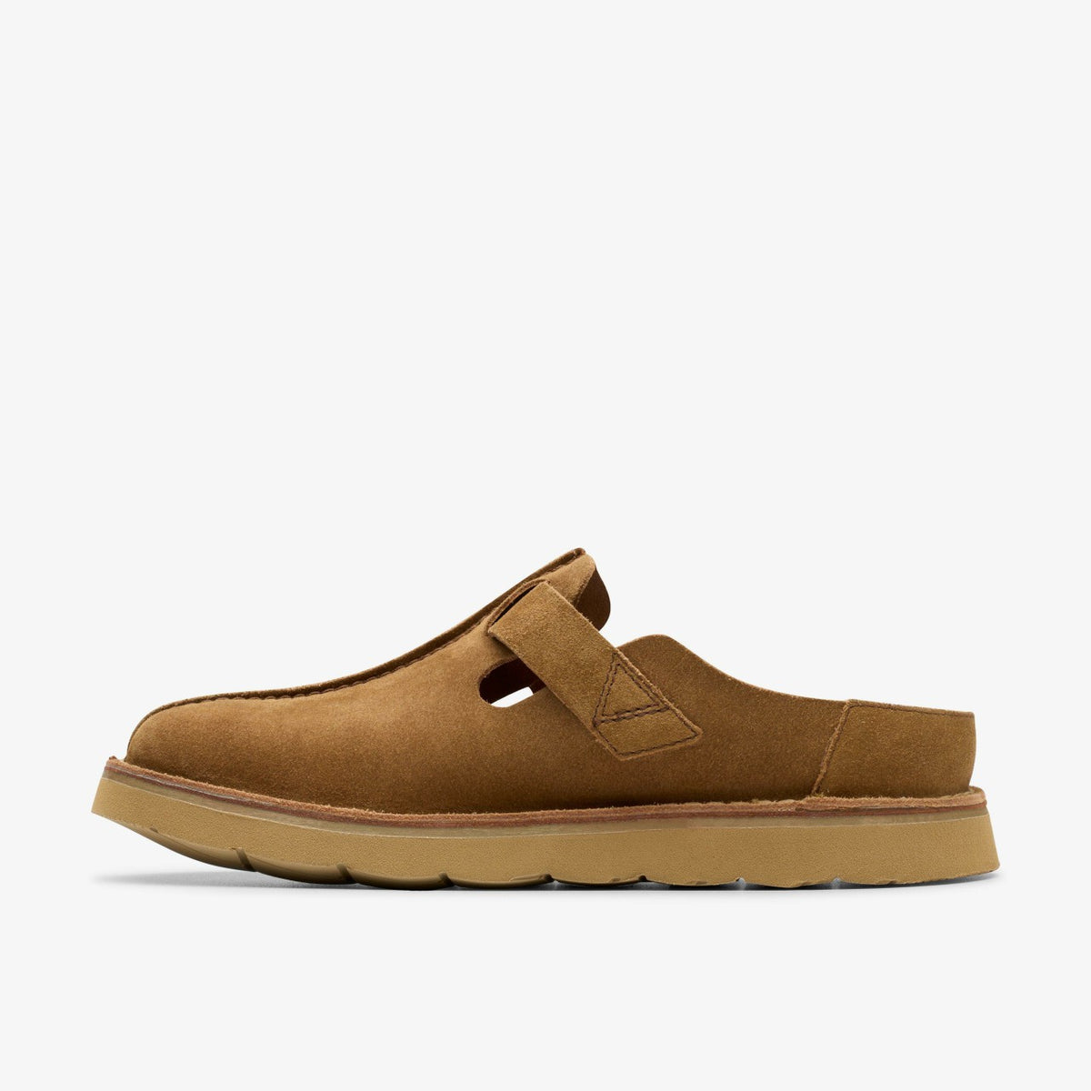 Clarks Solsbury Mule Cola Suede