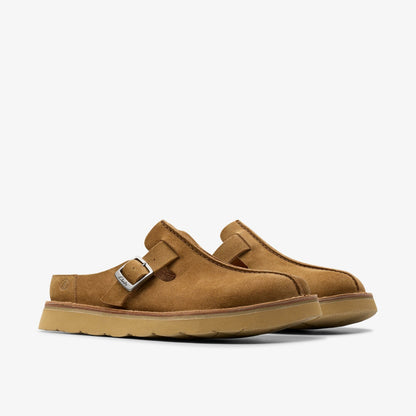 Clarks Solsbury Mule Cola Suede