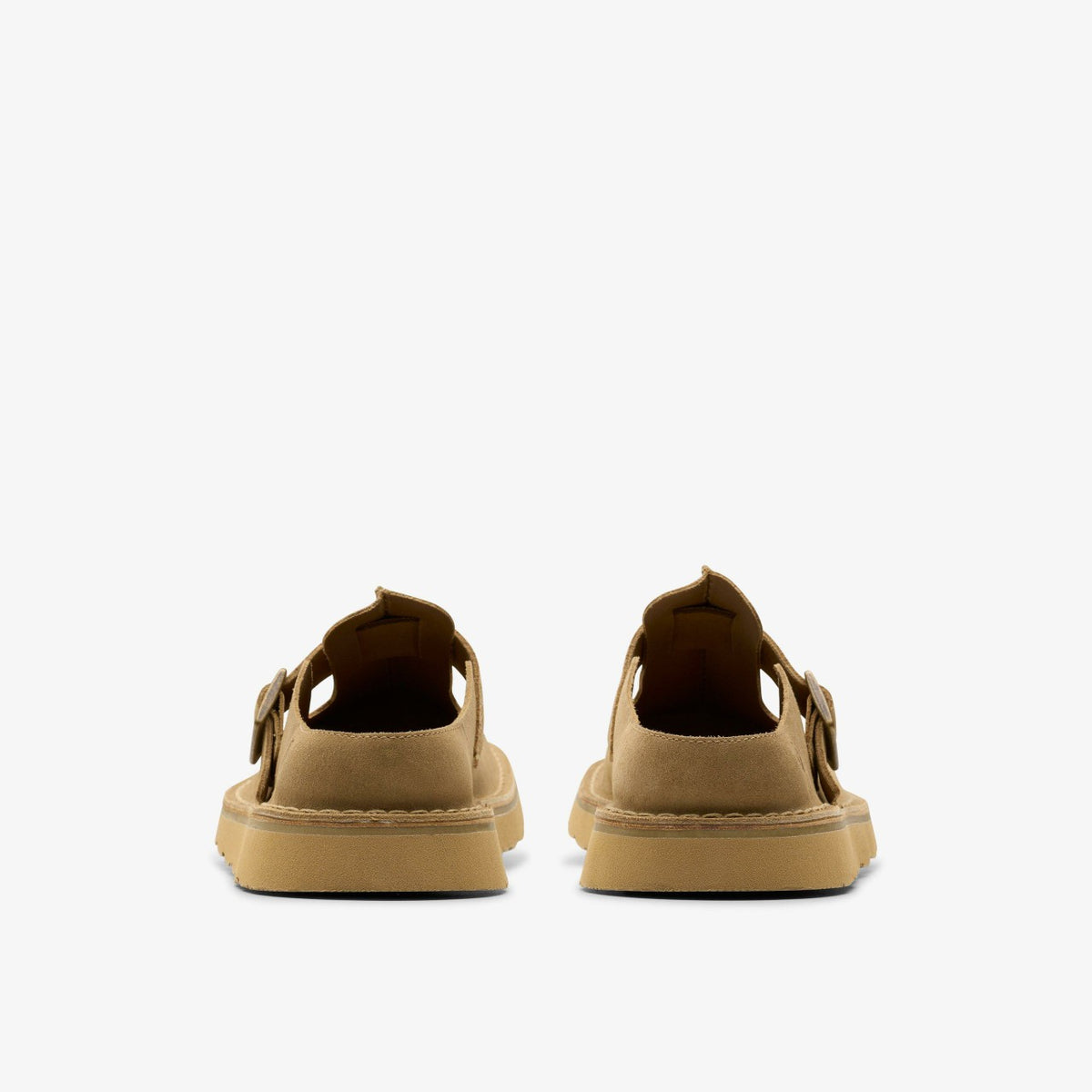 Clarks Solsbury Mule Dark Sand Suede