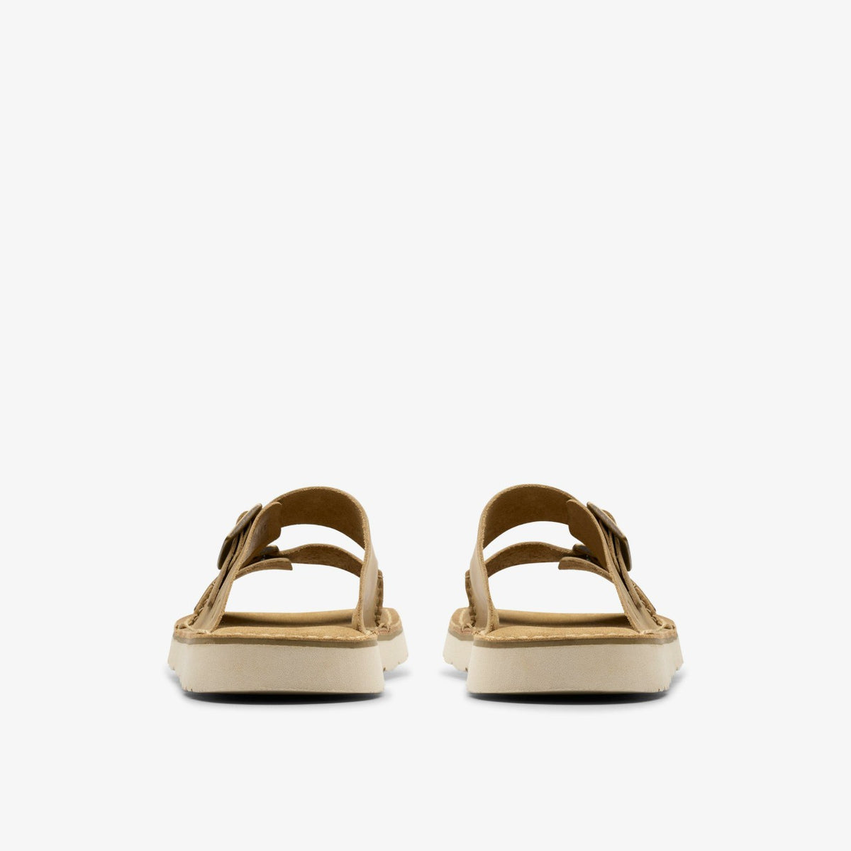 Clarks Solsbury Strap Dark Sand Leather