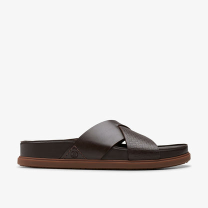 Clarks Torford Cross Brown Leather