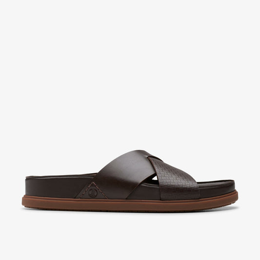 Clarks Torford Cross Brown Leather