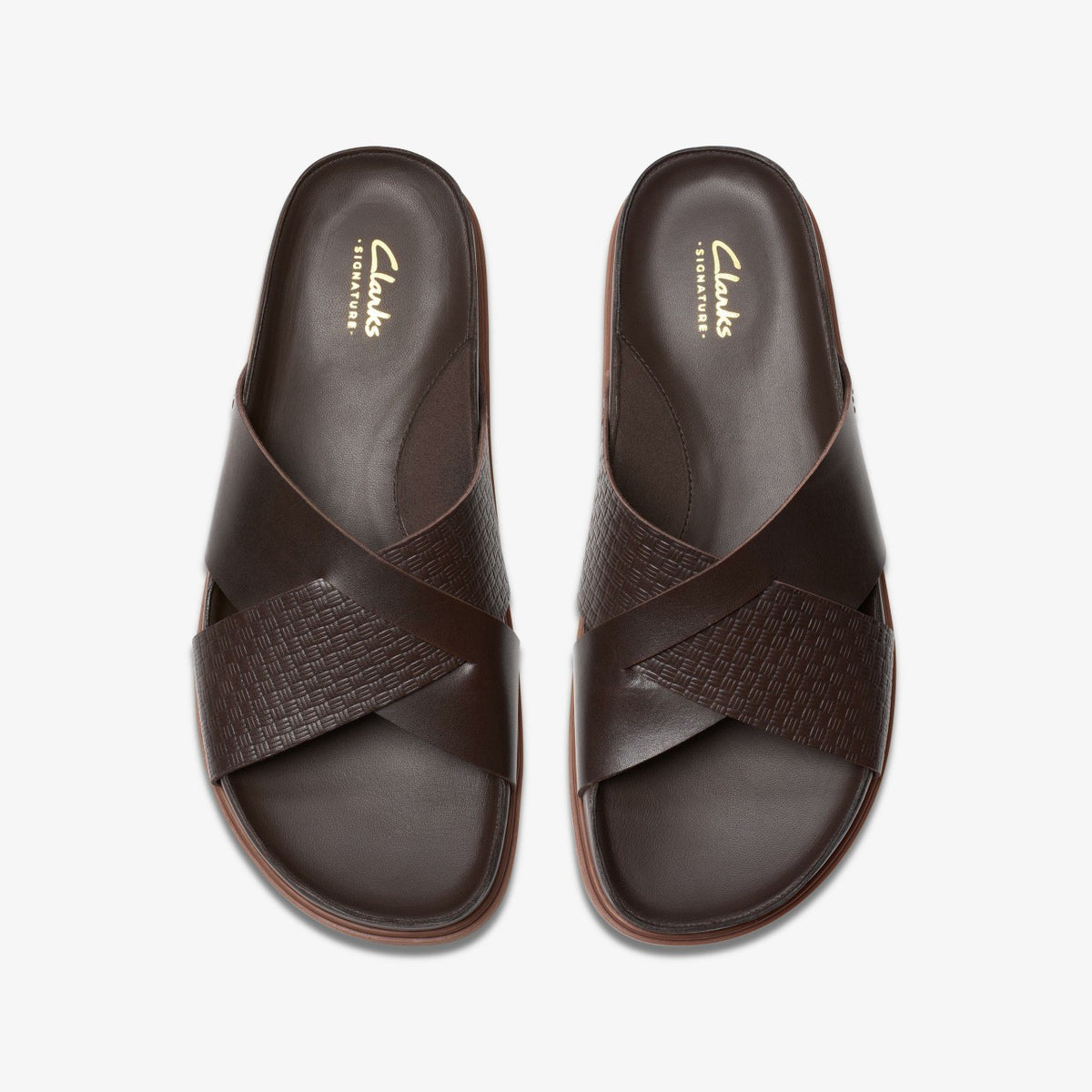 Clarks Torford Cross Brown Leather