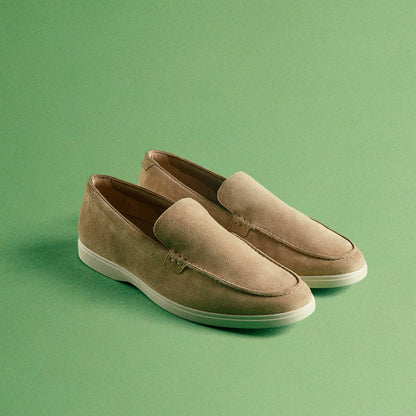 Clarks Torford Easy Dark Sand Suede