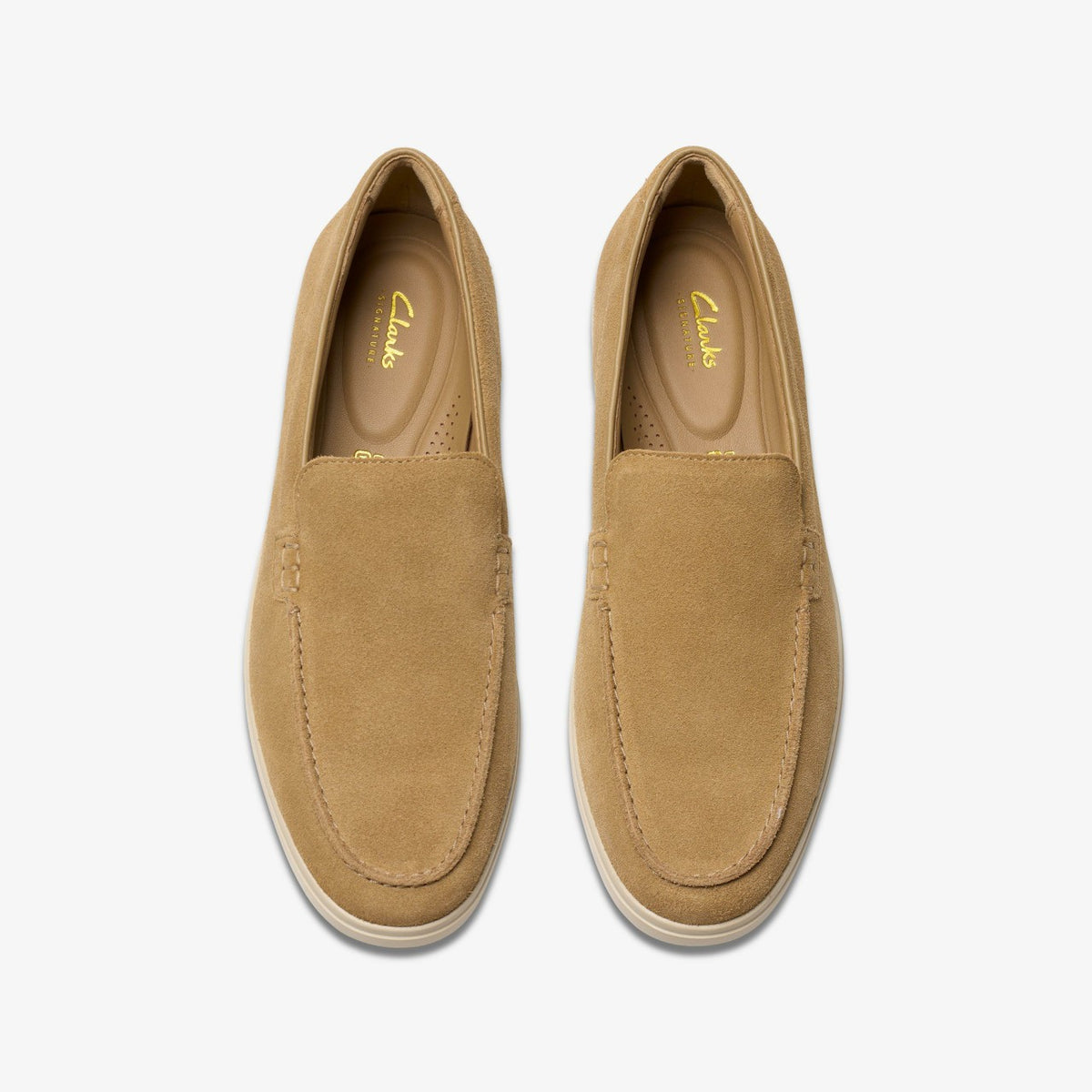 Clarks Torford Easy Dark Sand Suede