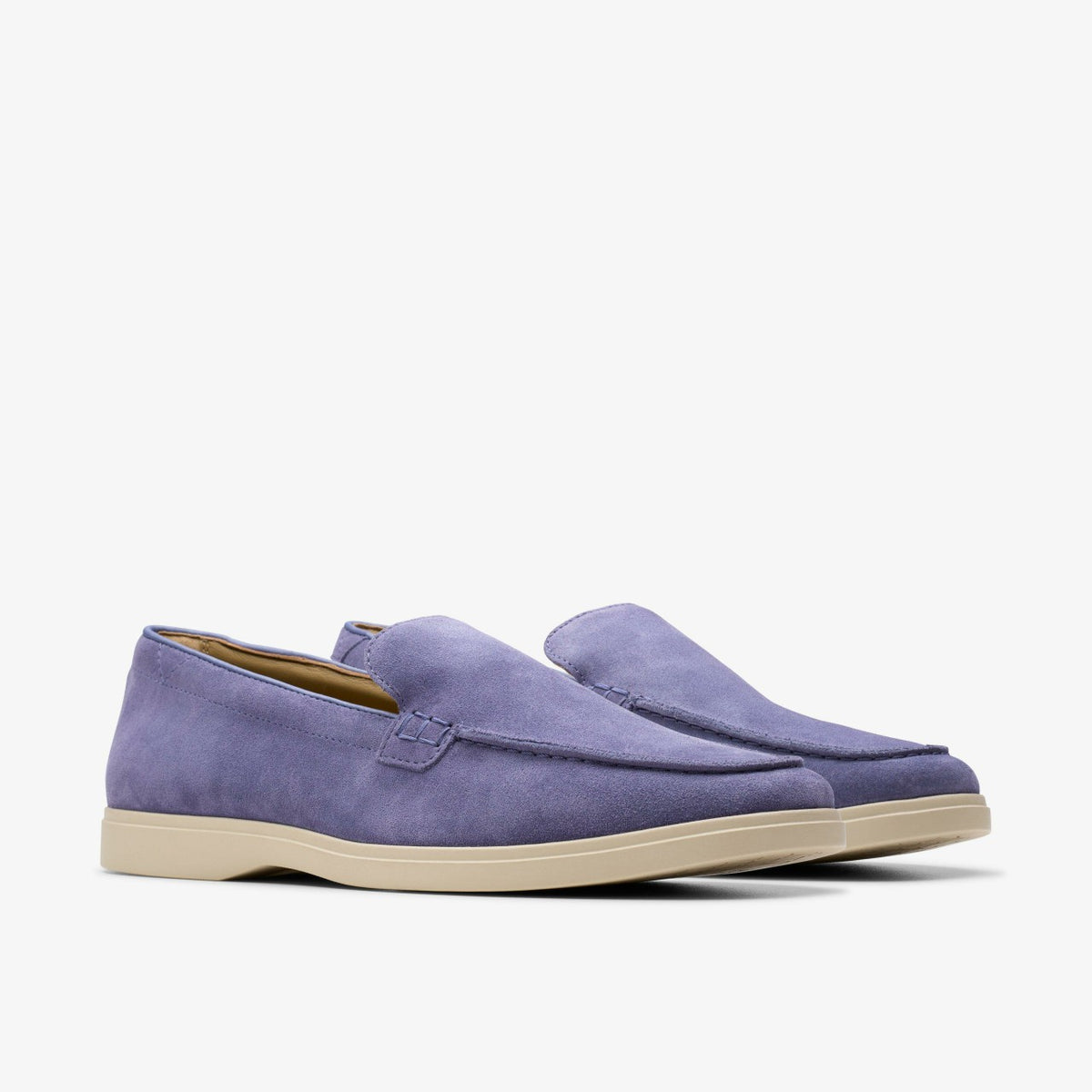 Clarks Torford Easy Dusk Blue Suede
