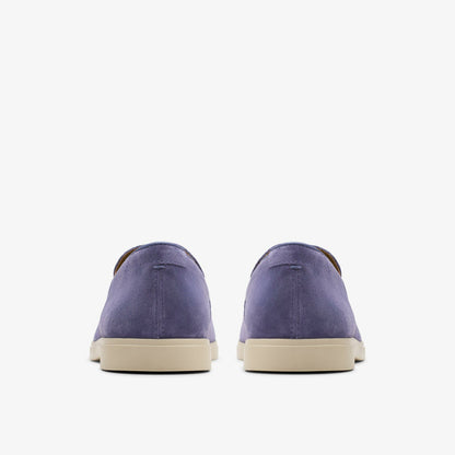 Clarks Torford Easy Dusk Blue Suede