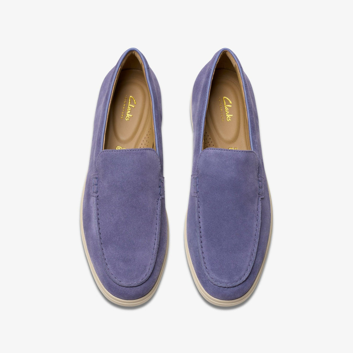 Clarks Torford Easy Dusk Blue Suede