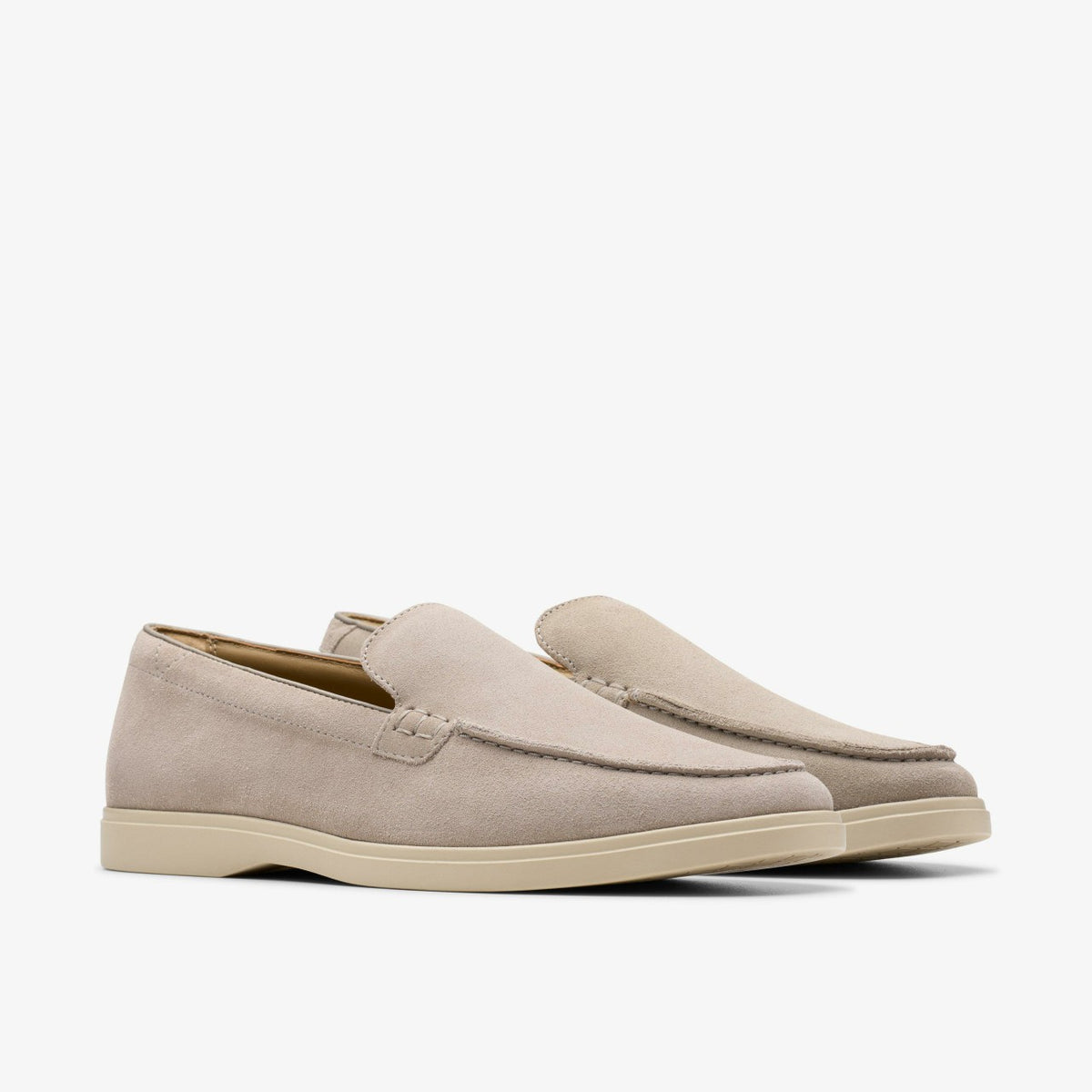 Clarks Torford Easy Grey Suede