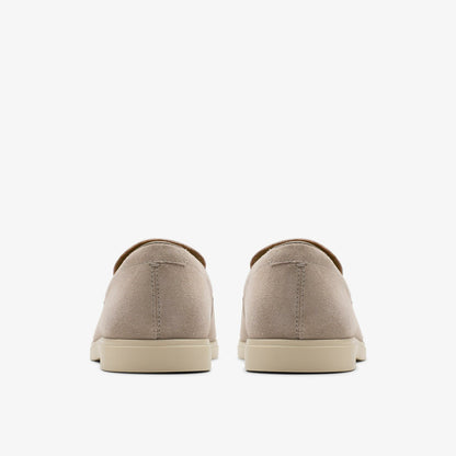 Clarks Torford Easy Grey Suede