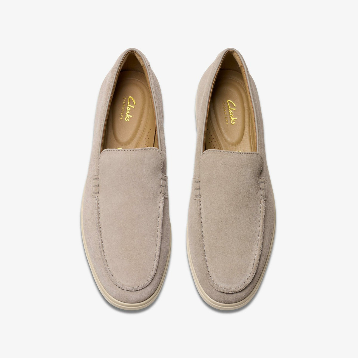 Clarks Torford Easy Grey Suede