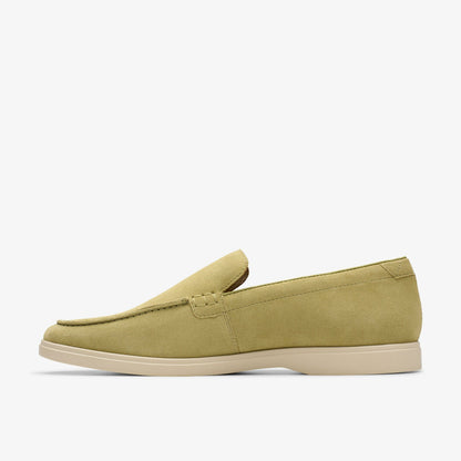 Clarks Torford Easy Sage Suede