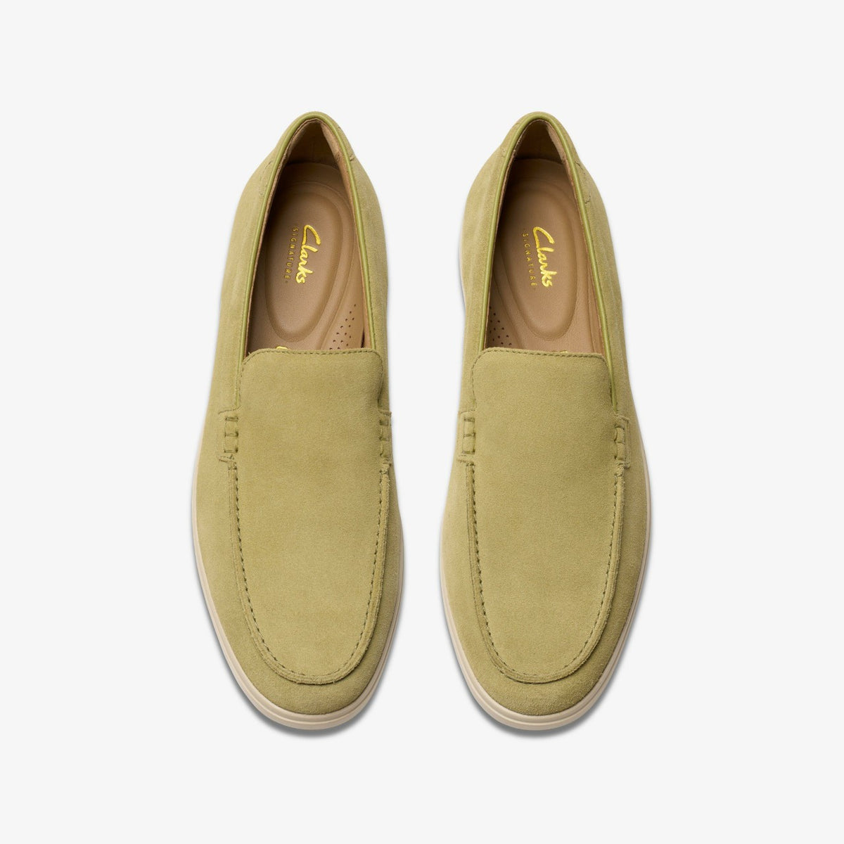 Clarks Torford Easy Sage Suede