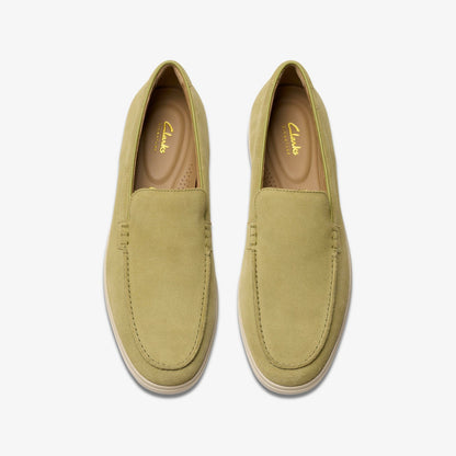 Clarks Torford Easy Sage Suede