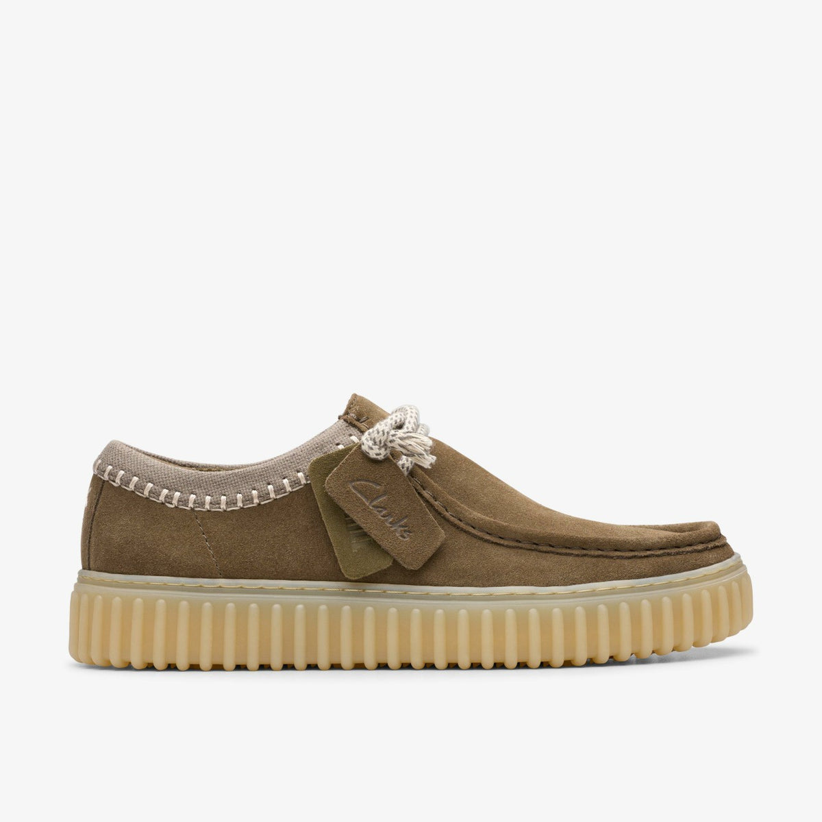Clarks Torhill Lo Dark Olive Combination