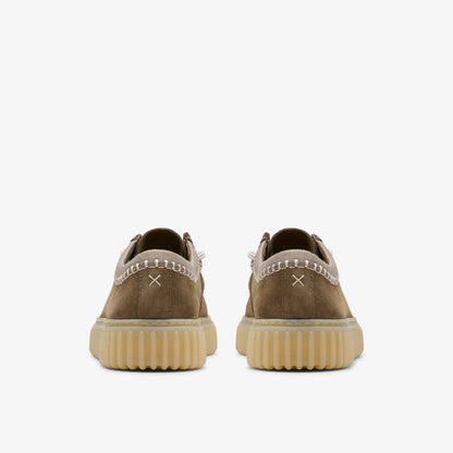 Clarks Torhill Lo Dark Olive Combination