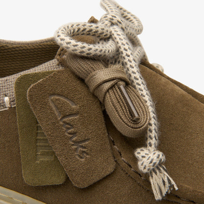 Clarks Torhill Lo Dark Olive Combination