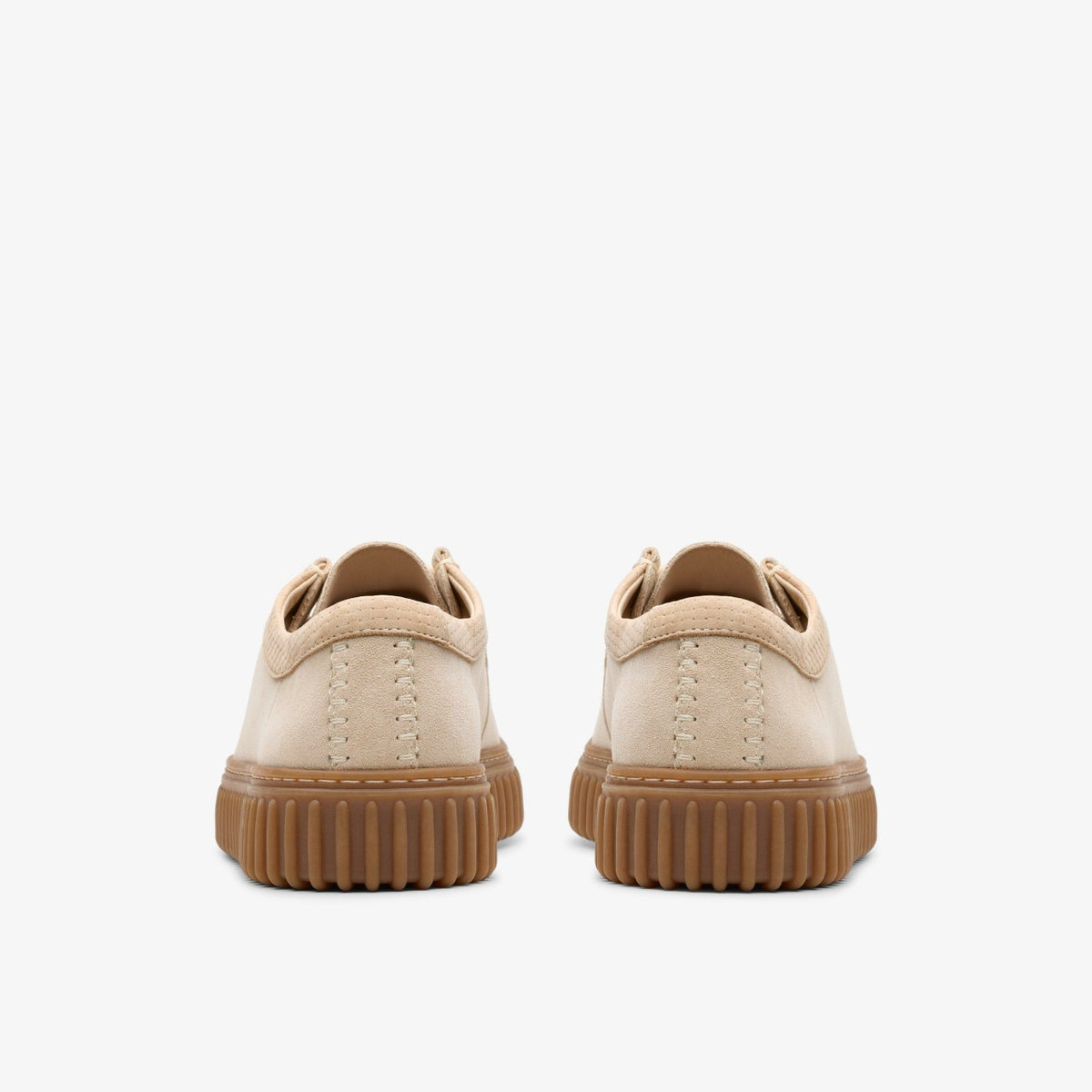 Clarks Torhill Lo Ecru Suede