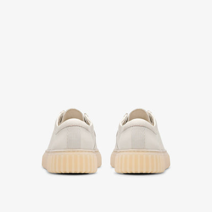 Clarks Torhill Lo White Leather