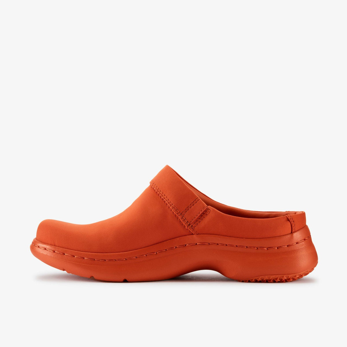 Clarks Martine Rose Clog 2 Womens Orange Textile
