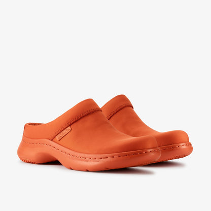 Clarks Martine Rose Clog 2 Womens Orange Textile