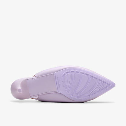 Clarks Martine Rose Sling 1 Womens Lilac Leather