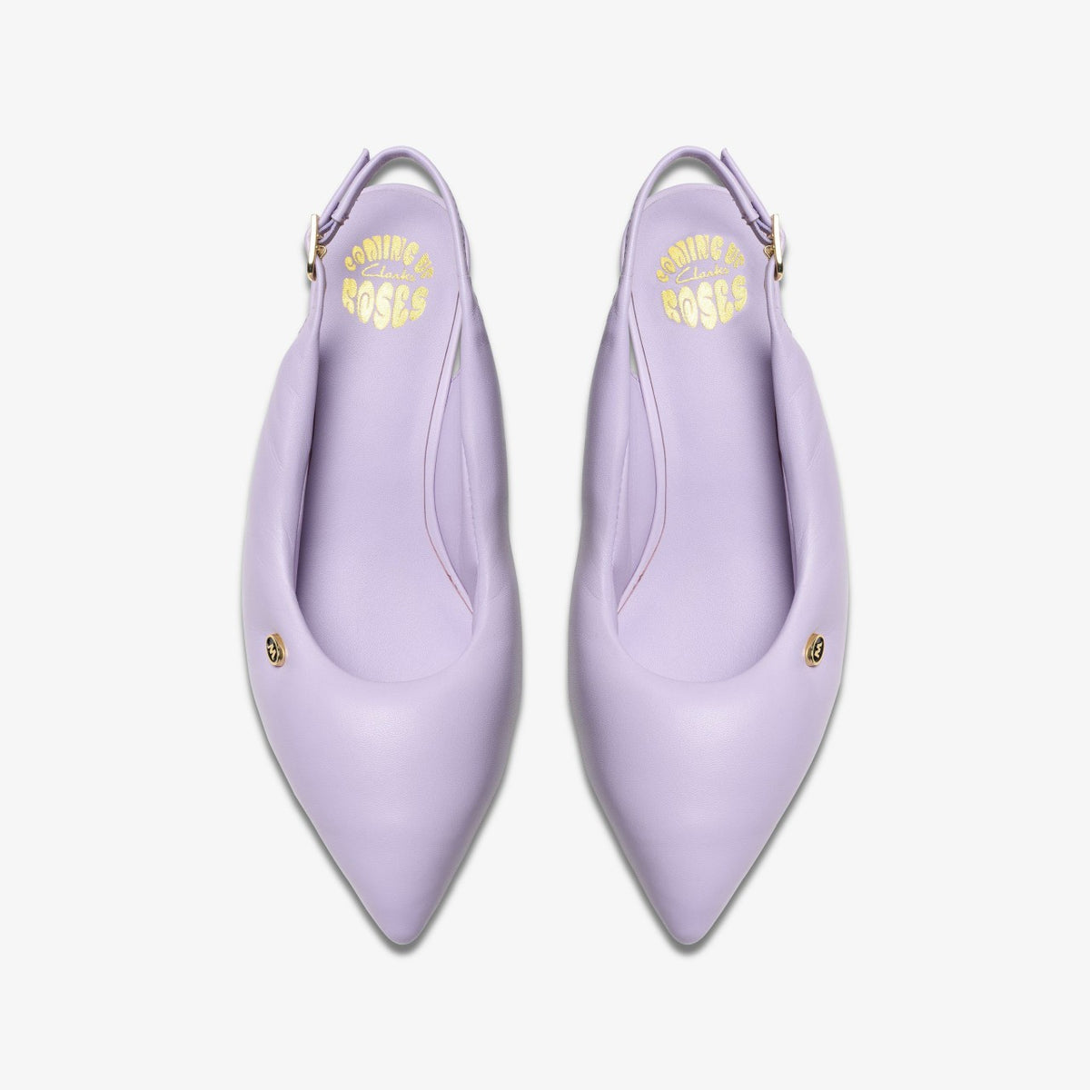 Clarks Martine Rose Sling 1 Womens Lilac Leather