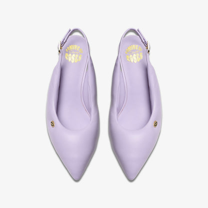 Clarks Martine Rose Sling 1 Womens Lilac Leather