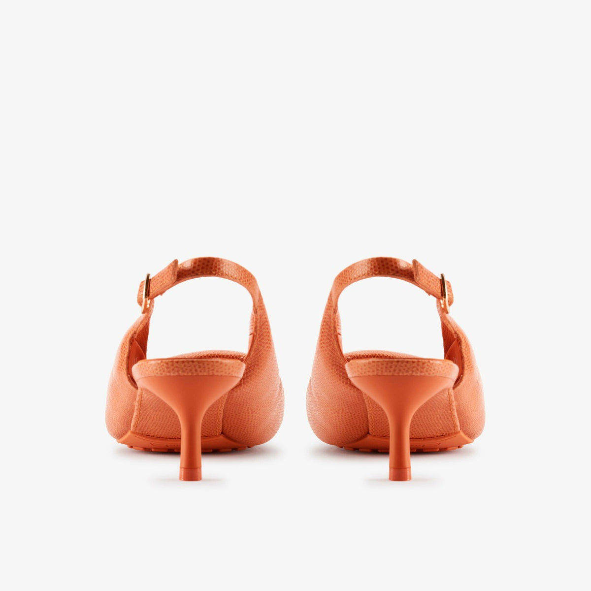 Clarks Martine Rose Sling 1 Womens Orange Interest Leather