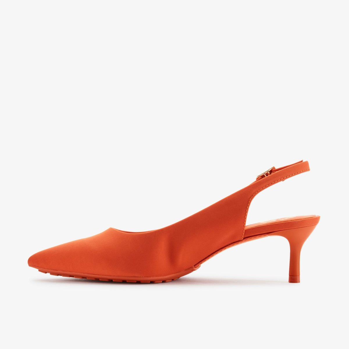 Clarks Martine Rose Sling 2 Womens Orange Textile