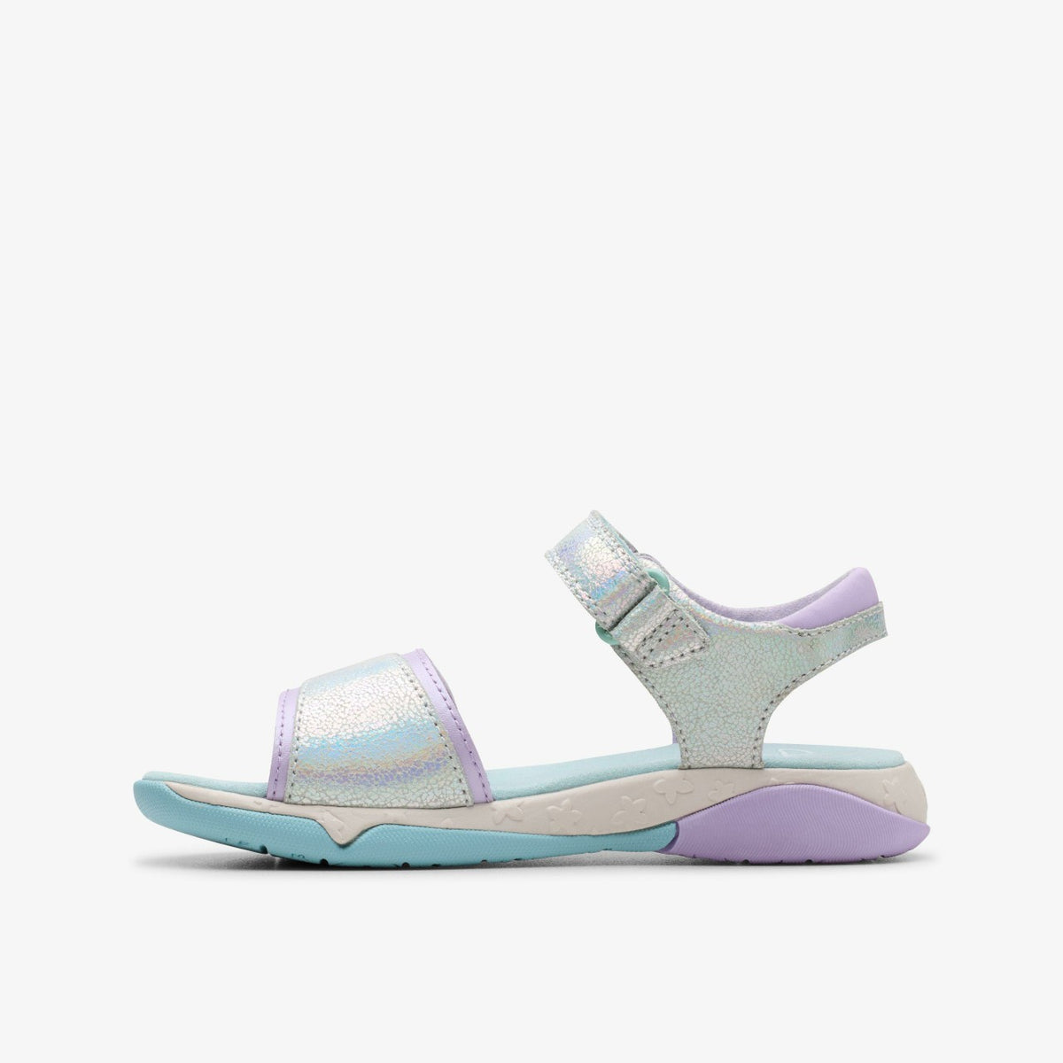 Clarks Osian Spark Kid Purple Metallic