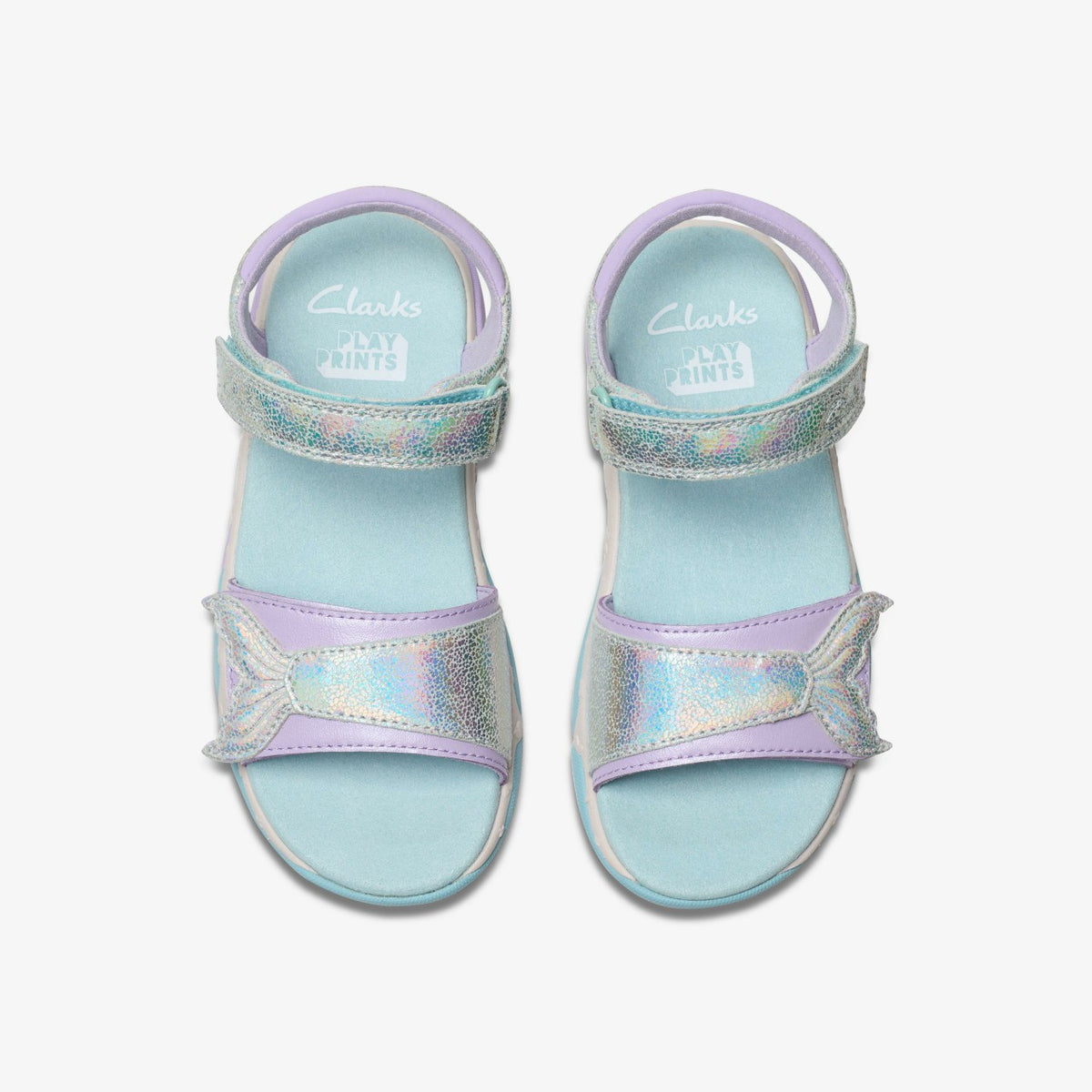 Clarks Osian Spark Kid Purple Metallic