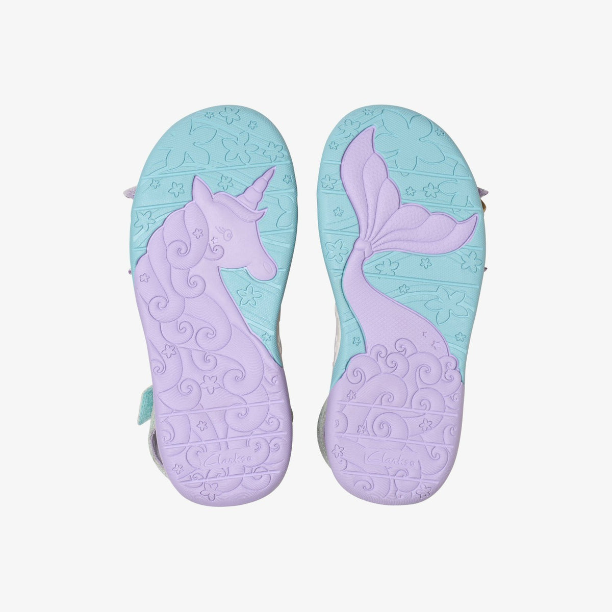 Clarks Osian Spark Kid Purple Metallic